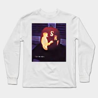 Texas Blues Halloween Long Sleeve T-Shirt